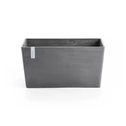 Ecopots Pflanztopf Paris Grau 60 Cm 26 Cm X 40 Cm