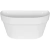 Elho Blumentopf Loft Urban Wandhängetopf 40 Cm X 19 Cm Weiß