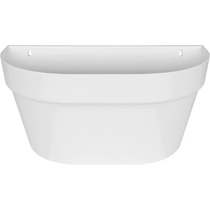 Elho Blumentopf Loft Urban Wandhängetopf 40 Cm X 19 Cm Weiß 1 Elho Blumentopf Loft Urban Wandhängetopf 40 Cm X 19 Cm Weiß