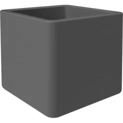 Elho Blumentopf Pure Soft Brick Rollen 50 Cm X 40 Cm X 39 Cm Anthrazit