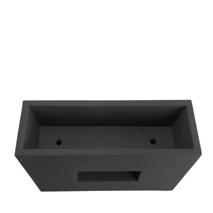 Pflanzwerk® Pflanzkübel Vista 69 Cm X 68 Cm X 29 Cm Anthrazit 4 Pflanzwerk® Pflanzkübel Vista 69 Cm X 68 Cm X 29 Cm Anthrazit – Bild 4