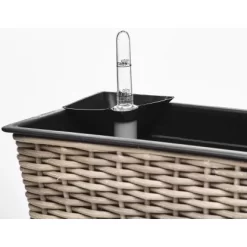 Gartenfreude Balkonkasten 80 Cm X 19 Cm Naturfarben Mit Bewässerungssystem -Schwingen Sie Ihre Topfpflanzen. 159811 4655 3