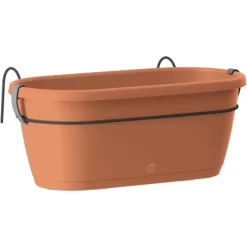 Emsa Poétic City Hängetopf 40 Cm X 20 Cm Terrakotta Hell