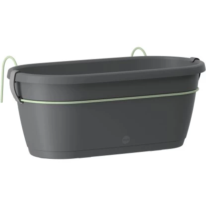 Emsa Poétic City Hängetopf 40 Cm X 20 Cm Granit -Schwingen Sie Ihre Topfpflanzen. 170527 2186