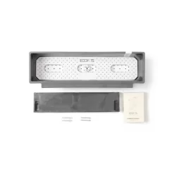 Ecopots Pflanztopf Manhattan Wall L Grau 55 Cm X 15 Cm -Schwingen Sie Ihre Topfpflanzen. 2100 ManhattanWallLGrey 20