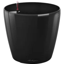 Lechuza Pflanzgefäß Classico Premium Ø 60 Cm X 56 Cm Schwarz Hochglanz
