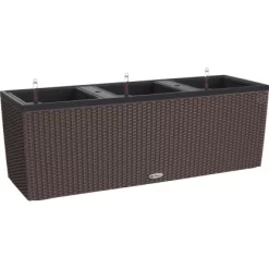 Lechuza Pflanzgefäß Trio Cottage 100 Cm X 32 Cm X 34 Cm Mokka
