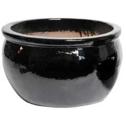 Glazed Bavaria Shiny Black D26H17