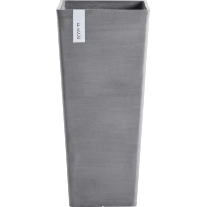 Ecopots Pflanztopf Rotterdam High 32,5 Cm X 32,5 CmGrau 1 Ecopots Pflanztopf Rotterdam High 32,5 Cm X 32,5 CmGrau