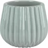 Pflanztopf Minimalist Zen Keramik Ø 20,5 Cm Mintgrau