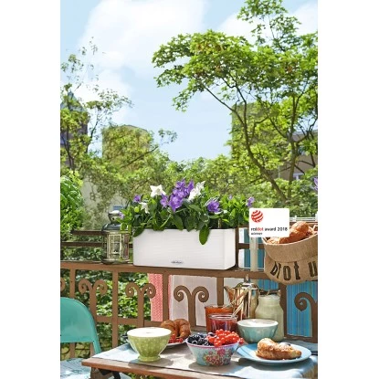 Lechuza Pflanz-Starterset Cube Color Triple 15 X 15 X 40,5 Cm Weiß 5 Lechuza Pflanz-Starterset Cube Color Triple 15 X 15 X 40,5 Cm Weiß – Bild 5