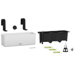 Lechuza Pflanz-Starterset Cube Color Triple 15 X 15 X 40,5 Cm Weiß 7 Lechuza Pflanz-Starterset Cube Color Triple 15 X 15 X 40,5 Cm Weiß -Schwingen Sie Ihre Topfpflanzen. 4008789136794 4186 S 03