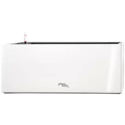 Pflanzwerk® Pflanzkübel Tub 20 Cm X 50 Cm X 20 Cm Shiny Weiß