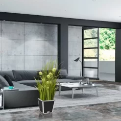 Amare Blumentopf Pur Fiberglas Design 26 Cm X 26 Cm X 27 Cm Schwarz -Schwingen Sie Ihre Topfpflanzen. 4251083908080 4655 7