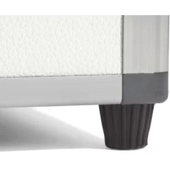 Amare Blumentopf Pur Fiberglas Design 28 Cm X 28 Cm X 51 Cm Weiß -Schwingen Sie Ihre Topfpflanzen. 4251083908172 4655 4