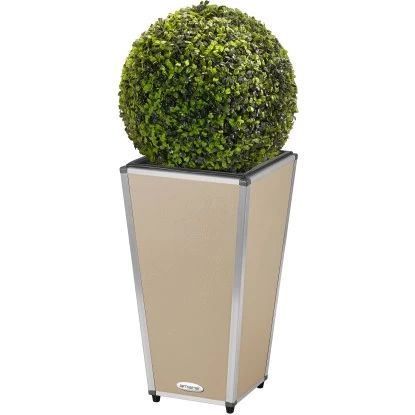 Amare Blumentopf Pur Fiberglas Design 28 Cm X 28 Cm X 51 Cm Beige 2 Amare Blumentopf Pur Fiberglas Design 28 Cm X 28 Cm X 51 Cm Beige – Bild 2