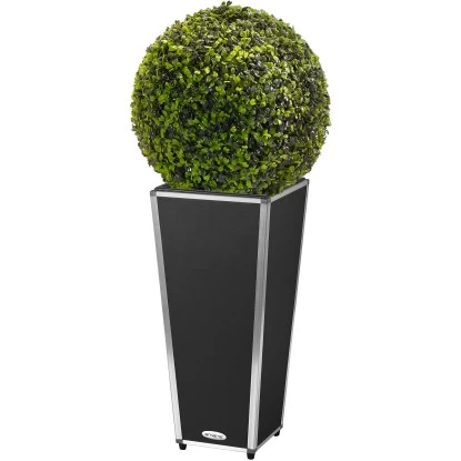 Amare Blumentopf Pur Fiberglas Design 28 Cm X 28 Cm X 61 Cm Schwarz 2 Amare Blumentopf Pur Fiberglas Design 28 Cm X 28 Cm X 61 Cm Schwarz – Bild 2