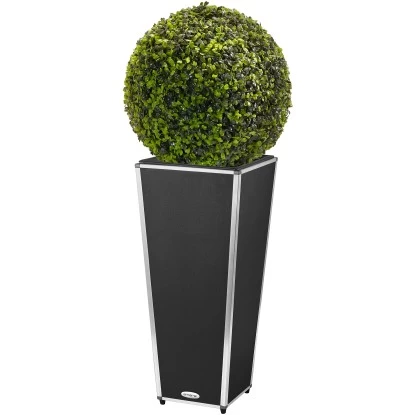 Amare Blumentopf Pur Fiberglas Design 33 Cm X 33 Cm X 76 Cm Schwarz 2 Amare Blumentopf Pur Fiberglas Design 33 Cm X 33 Cm X 76 Cm Schwarz – Bild 2