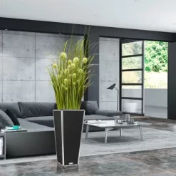 Amare Blumentopf Pur Fiberglas Design 33 Cm X 33 Cm X 76 Cm Schwarz 15 Amare Blumentopf Pur Fiberglas Design 33 Cm X 33 Cm X 76 Cm Schwarz -Schwingen Sie Ihre Topfpflanzen. 4251083908240 4655 7