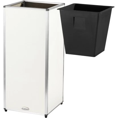 Amare Blumentopf Pur Fiberglas Design 33 Cm X 33 Cm X 76 Cm Weiß 3 Amare Blumentopf Pur Fiberglas Design 33 Cm X 33 Cm X 76 Cm Weiß – Bild 3