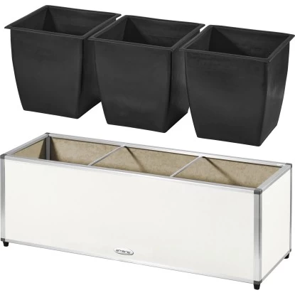 Amare Blumentopf Pur Fiberglas Design 275 Cm X 805 Cm X 275 Cm Weiß 3 Amare Blumentopf Pur Fiberglas Design 275 Cm X 805 Cm X 275 Cm Weiß – Bild 3