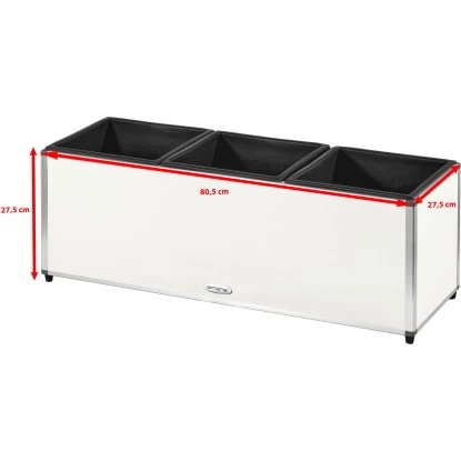 Amare Blumentopf Pur Fiberglas Design 275 Cm X 805 Cm X 275 Cm Weiß 6 Amare Blumentopf Pur Fiberglas Design 275 Cm X 805 Cm X 275 Cm Weiß – Bild 6