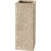Pflanztopf Bernay 60 Cm X 25 Cm X 25 Cm Beige