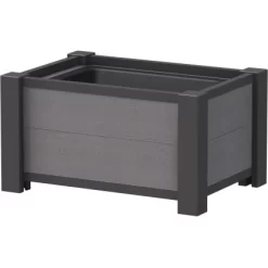 WPC Pflanzkasten 72 Cm X 52 Cm X 40 Cm Anthrazit