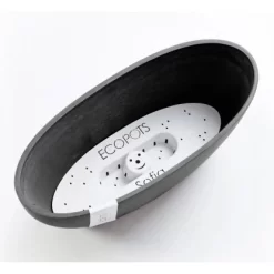 Ecopots Pflanztopf Sofia+WasBeh Dunkelgrau 30 Cm 9 Ecopots Pflanztopf Sofia+WasBeh Dunkelgrau 30 Cm -Schwingen Sie Ihre Topfpflanzen. 5413724307051 11012100 05