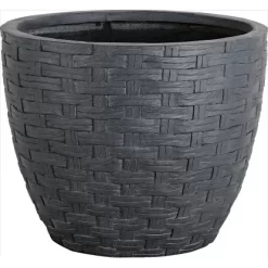 OBI Pflanztopf Talonne Ø 36 Cm Anthrazit