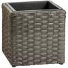Pflanzkasten 28 Cm X 28 Cm X 28 Cm Anthrazit