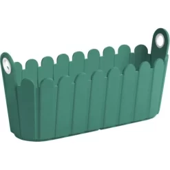 Emsa Jardiniere Landhaus 39 Cm X 15 Cm X 19 Cm Türkisgrün