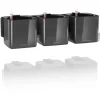 Lechuza Pflanzgefäße Green Wall Home Kit Glossy Set Anthrazit Highgloss