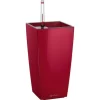 Lechuza Pflanzgefäß Maxi-Cubi Scarlet Rot Hochglanz 14 Cm X 14 Cm