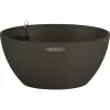 Lechuza Pflanzgefäß Cubeto Stone 30 Graphitschwarz Ø 30 Cm