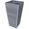 WPC-Pflanzsäule Monaco 27 Cm X 27 Cm X 44 Cm Anthrazit