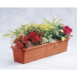 Ebertsankey Bewässerungs-Pflanzkasten Flora Premium 60 Cm Terracotta -Schwingen Sie Ihre Topfpflanzen. 7830268 picture 2