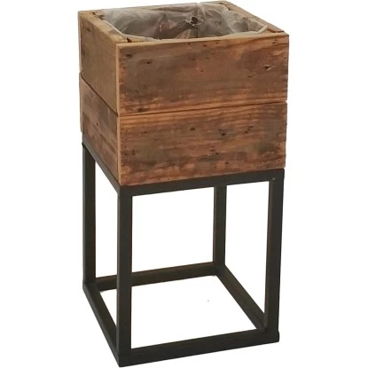Pflanzgefäß Auf Festem Gestell 34 Cm X 18 Cm X 18 Cm 1 Pflanzgefäß Auf Festem Gestell 34 Cm X 18 Cm X 18 Cm