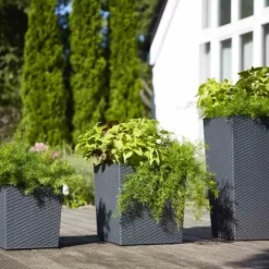 Siena Garden Pflanzgefäß Modern Nizza Graphit 40x40x75,3 Cm 12 Siena Garden Pflanzgefäß Modern Nizza Graphit 40x40x75,3 Cm -Schwingen Sie Ihre Topfpflanzen. 8630782 1346 6