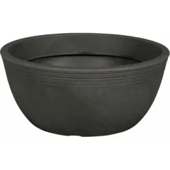 Siena Garden Pflanzschale Malaga Anthrazit Ø 38cm X 17 Cm
