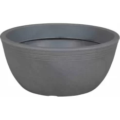 Siena Garden Pflanzschale Malaga Grau Ø 38x17 Cm