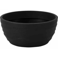 Siena Garden Pflanzschale Madrid Schwarz Ø 38cm X 17 Cm