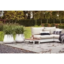 Elho Blumentopf Pure Cone Ø 43 Cm Weiß -Schwingen Sie Ihre Topfpflanzen. 8711904250706 4667 06