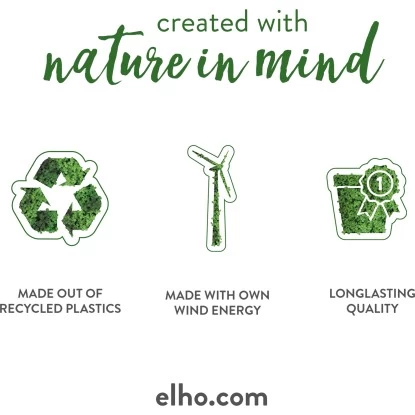 Elho Übertopf Pure Beads Small Ø 39,2 Cm Kieselrosa 4 Elho Übertopf Pure Beads Small Ø 39,2 Cm Kieselrosa – Bild 4