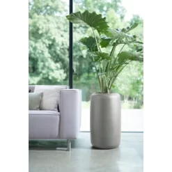 Elho Übertopf Pure Beads Large Ø 39,2 Cm Balanced Beige -Schwingen Sie Ihre Topfpflanzen. 8711904350246 4667 07