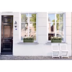 Elho Übertopf Greenville 18,5 Cm X 69 Cm Laubgrün -Schwingen Sie Ihre Topfpflanzen. 8711904357733 4667 02