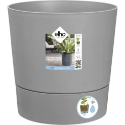 Elho Blumentopf Greensense Rund 30 Cm Light Beton