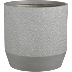 Mica Decorations Blumentopf Bogota Outdoor 36 Cm X 36 Cm X 36 Cm Magnesium Grau