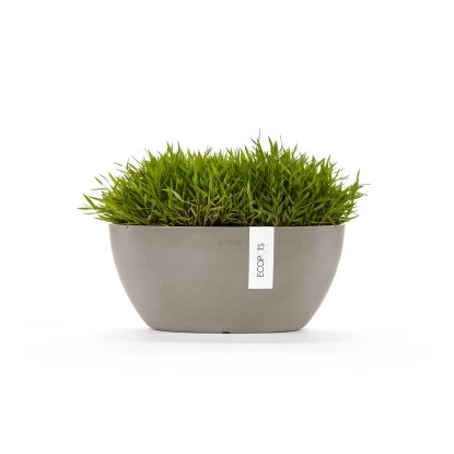 Ecopots Pflanzschale Sofia Braungrau 30 Cm X 130 Cm X 135 Cm 2 Ecopots Pflanzschale Sofia Braungrau 30 Cm X 130 Cm X 135 Cm – Bild 2