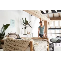 Elho Blumentopf Brussels Diamond Rund Hoch Ø 27 Weiß -Schwingen Sie Ihre Topfpflanzen. 9345224 4667 3